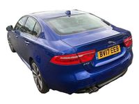 Used Jaguar XE R-Sport 180 HP (132 kW) 2017 Blue Sedan