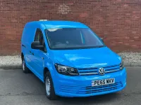Used VW Caddy Startline 102 HP (75 kW) 2015 Blue MPV