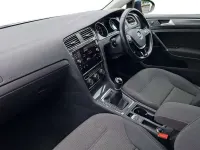 Used VW Golf VII Match 130 HP (95 kW) 2019 Blue Hatchback