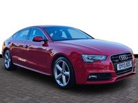 Used Audi A5 Sportback S-Line 245 HP (180 kW) 2013 Red Hatchback