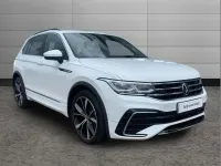 Used VW Tiguan R-line 150 HP (110 kW) 2022 White SUV