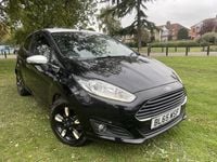 Used Ford Fiesta Zetec 2015 Black Hatchback
