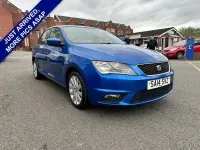 Begagnad Seat Toledo SE 105 HK (77 kW) 2014 Blå Halvkombi