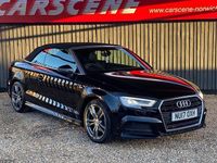 Used Audi A3 S-Line 110 HP (80 kW) 2017 Cabriolet