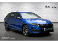 Used Skoda Octavia SportLine 110 HP (80 kW) 2025 Race blue metallic Estate