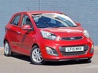 Używany Kia Picanto 2015 Czerwony Hatchback