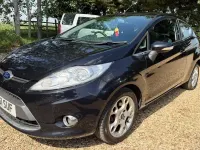Used Ford Fiesta Zetec 82 HP (60 kW) 2012 Black Hatchback