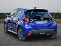 Used Toyota Yaris Design 2024 Blue Hatchback