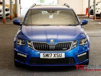 Used Skoda Octavia vRS 184 HP (135 kW) 2017 Blue Estate