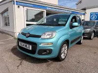 Used Fiat Panda Lounge 69 HP (50 kW) 2014 Blue Hatchback