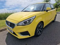 Used MG MG3 Exclusive 106 HP (77 kW) 2019 Yellow Hatchback