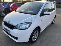 Gebraucht Skoda Citigo SE 2015 Weiß Kleinwagen