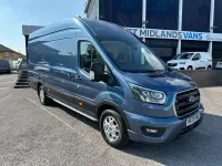 Used Ford Transit Limited 170 HP (125 kW) 2023 Blue Van