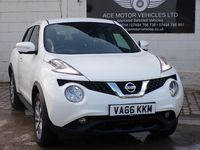 Used Nissan Juke Tekna 2017 White SUV