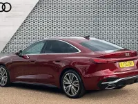Used Audi A5 Sportback S-Line 204 HP (150 kW) 2025 Grenadine red metallic Hatchback