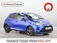 Used Toyota Yaris Hybrid 100 HP (73 kW) 2019 Blue Hatchback