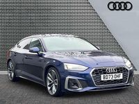 Used Audi A5 S-Line 2023 Blue Hatchback