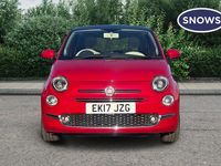 Used Fiat 500 Lounge 69 HP (50 kW) 2017 Red Hatchback