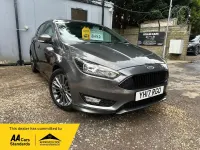 Used Ford Focus ST-Line 125 HP (91 kW) 2017 Grey Hatchback