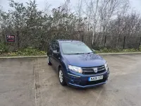 Begagnad Dacia Sandero Ambiance 2016 Blå Halvkombi
