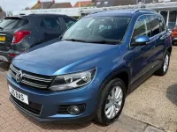 Used VW Tiguan Match 140 HP (102 kW) 2014 Blue SUV