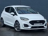 Used Ford Fiesta ST-Line X 100 HP (73 kW) 2023 White Hatchback