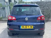 Used VW Tiguan SE 138 HP (101 kW) 2010 Blue SUV