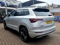 Used Skoda Karoq SportLine 150 HP (110 kW) 2022 Silver SUV