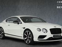 Used Bentley Continental 528 HP (388 kW) 2017 Glacier white Coupe