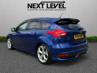 Begagnad Ford Focus ST 2016 Blå Halvkombi