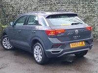 Usado VW T-Roc SE 115 HP (84 kW) 2019 Cinzento SUV