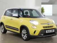 Used Fiat 500L Trekking 85 HP (62 kW) 2015 Yellow MPV