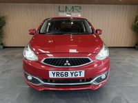 Used Mitsubishi Mirage 2018 Red Hatchback