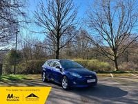 Used Ford Focus Zetec 115 HP (84 kW) 2014 Blue Estate