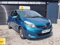 Used Toyota Yaris Plus 2014 Blue Hatchback