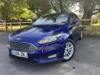 Used Ford Focus Zetec 120 HP (88 kW) 2016 Blue Estate