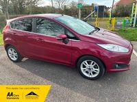 Used Ford Fiesta Zetec 2015 Red