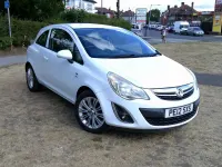 Used Vauxhall Corsa Active 65 HP (47 kW) 2012 White Hatchback