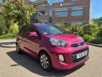 Used Kia Picanto 66 HP (48 kW) 2016 Pink Hatchback