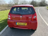 Used Suzuki Alto 68 HP (50 kW) 2014 Red Hatchback
