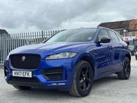 Used Jaguar F-Pace R-Sport 240 HP (176 kW) 2017 Blue SUV