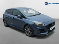 Used Ford Fiesta ST-Line 125 HP (91 kW) 2022 Blue Hatchback