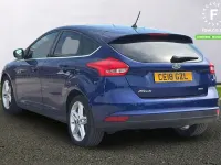 Used Ford Focus Titanium 2018 Blue Hatchback