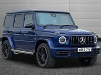 Used Mercedes G63 AMG 585 HP (430 kW) 2020 Brilliant blue SUV