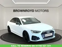Begagnad Audi A4 S-Line 150 HK (110 kW) 2023 Vit Sedan