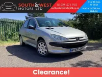 Used Peugeot 206 S 75 HP (55 kW) 2004 Silver Hatchback