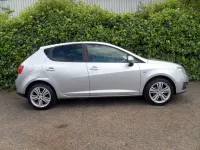 Usado Seat Ibiza 85 HP (62 kW) 2010 Prateado Citadino