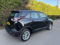 Used Vauxhall Crossland X S 99 HP (72 kW) 2018 Black SUV