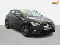 Used Seat Ibiza XCELLENCE 110 HP (80 kW) 2022 Black Hatchback