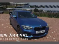 Used BMW 118 Efficient Dynamics 134 HP (98 kW) 2018 Blue Hatchback